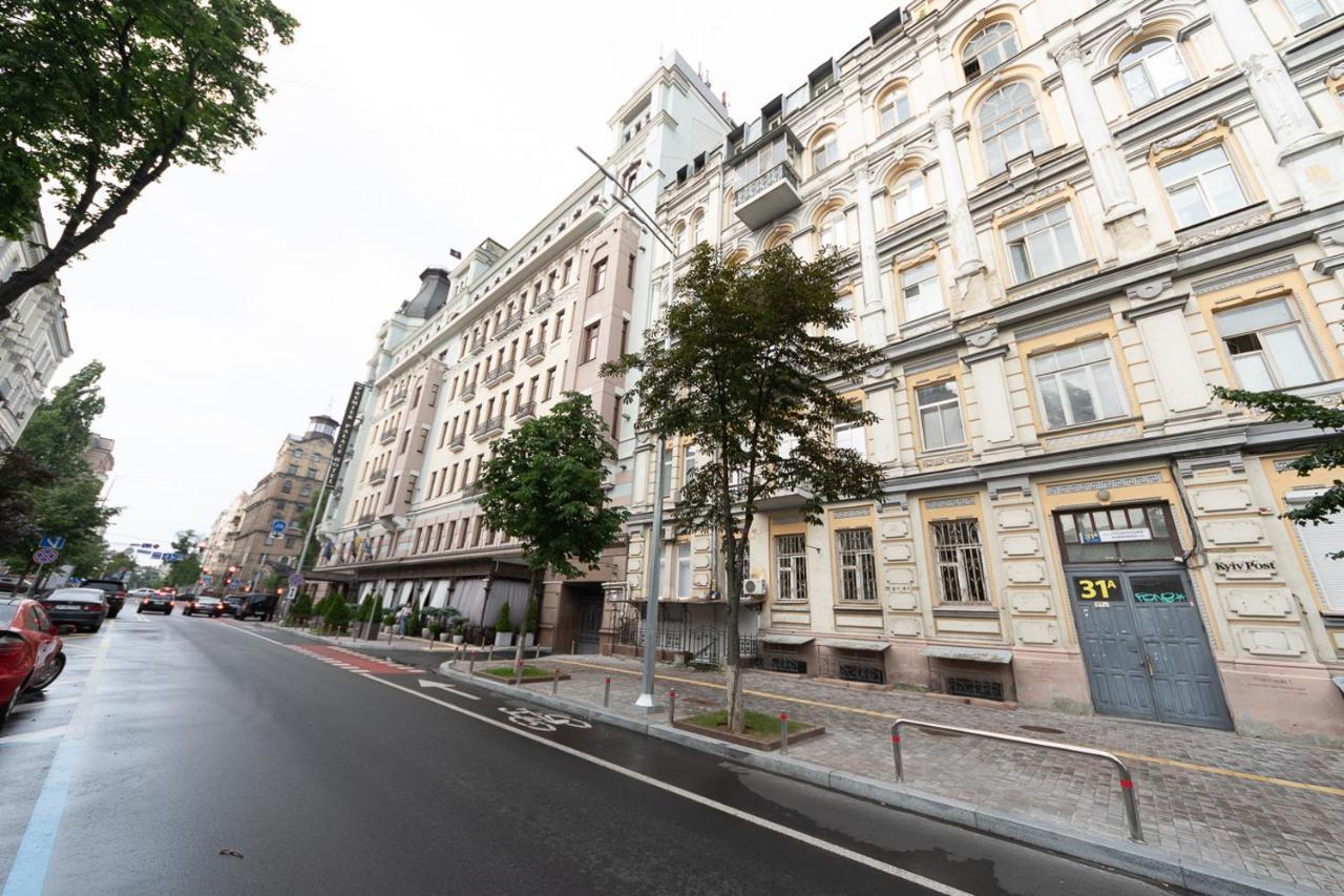 Luxury Beatiful Apartment On Pyshkinska Street Kyiv Exterior foto